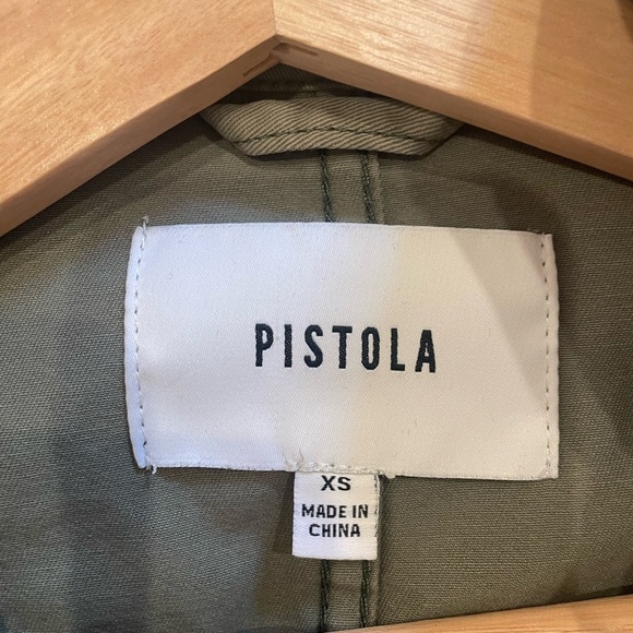 Pistola Olive Green Star-Patterned Jumpsuit - Picture 3 of 3